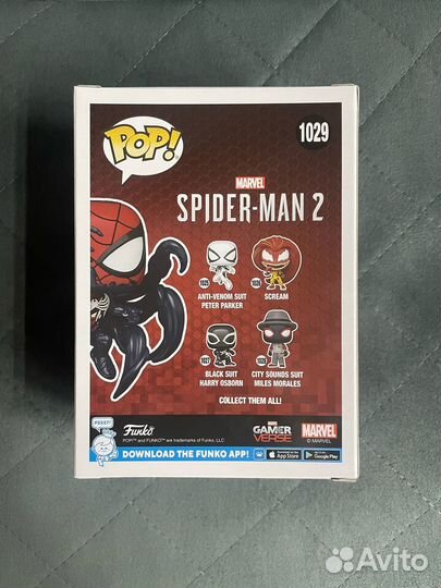 Funko POP Advanced Suit Symbiote Takeover 1029