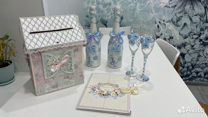 Свадебные аксессуары на стол