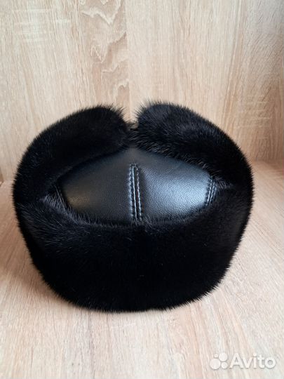 Норковая шапка мужская размер 58-61