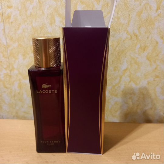 Оригинал туалет.вода lacoste elixir жен.50мл