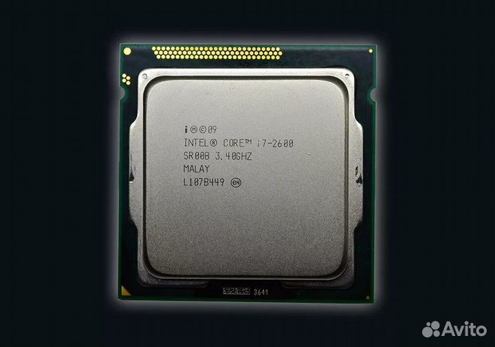 Процессор intel core i7 2600