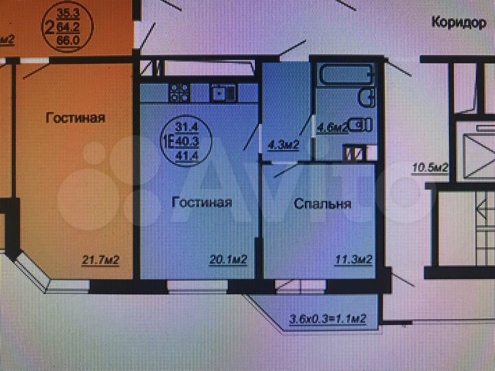 1-к. квартира, 425 м², 9/24 эт.