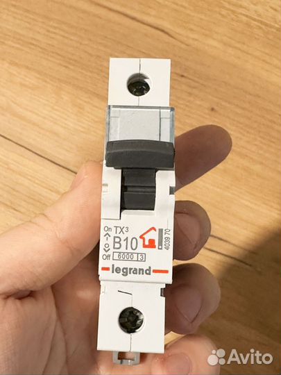 Автомат Legrand B10 TX3