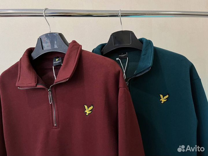 Кофта полузамок lyle scott