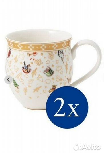 Кружка 2 шт 0.44L Villeroy & Boch Toys Delight