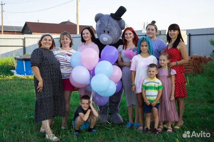 Поздравление от Мишки Тедди, аренда костюма