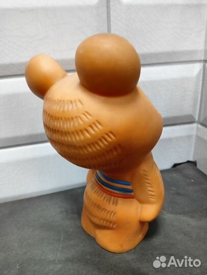 Олимпийский мишка игрушка резина