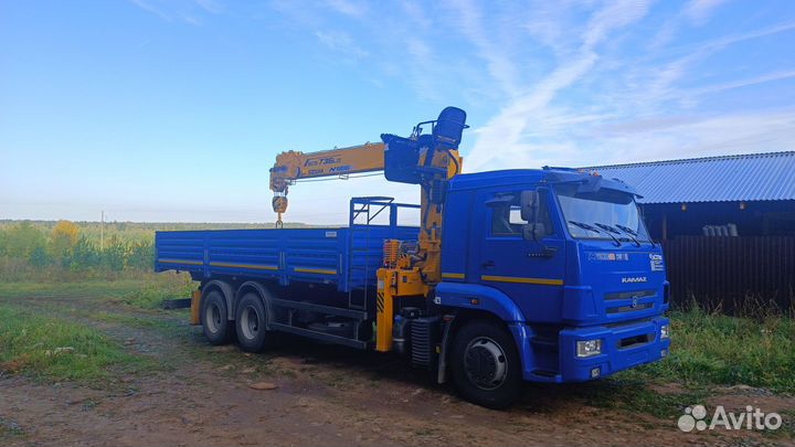 Аренда и услуги манипулятора, стрела 7 т, 18.8 м, борт 10 т, 6.8 м