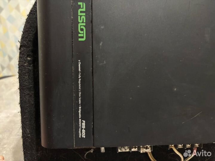 Сабвуфер и усилитель