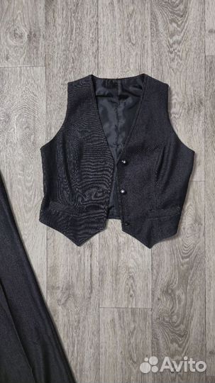 Брючный костюм женский 46 цвет графит