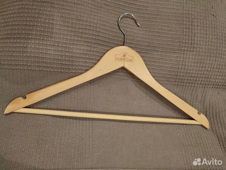 Вешалки плечики деревянные Home club 10 штук