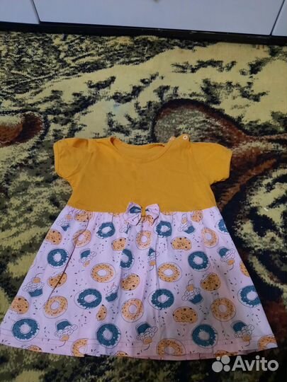 Детские вещи пакетом для девочек 80 86