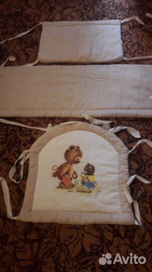 Бортики для детской кроватки