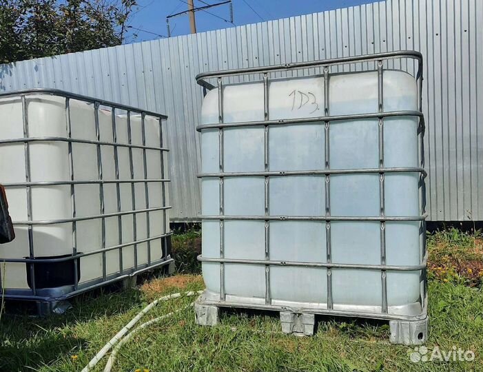 Еврокуб, куб для воды, бочка для полива