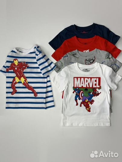Футболка Marvel для мальчика С&А 104 116