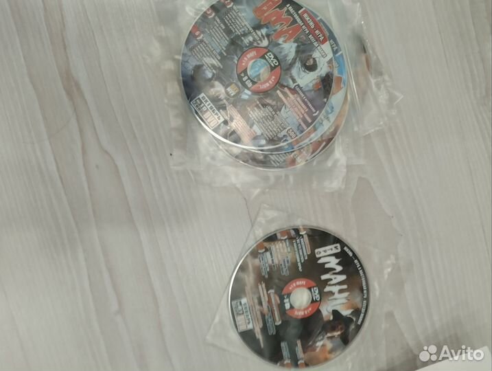 Диски к журналам Игромания, рс игры, DVD мания