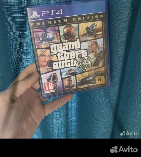 Диски на ps4 гта 5