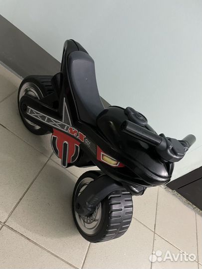 Каталка мотоцикл мх чёрная
