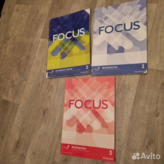 Focus 2 и 3 Work и Students по англ цена за всё