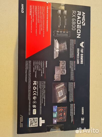 Видеокарта RX 6800 Radeon 16GB