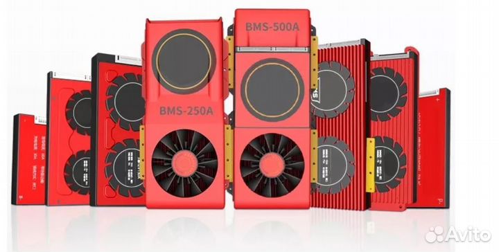 Плата контроля BMS lifepo4 12S 36V 200A