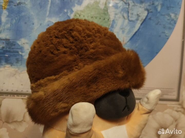 Меховая шапка мягкая