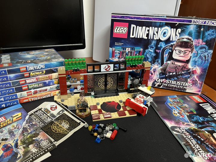 Lego dimensions ps4 полный комплект + дополнение
