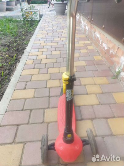 Самокат детский трехколесный бу