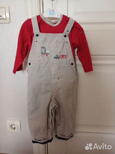 Детская одежда для мальчиков пакетом 74 80