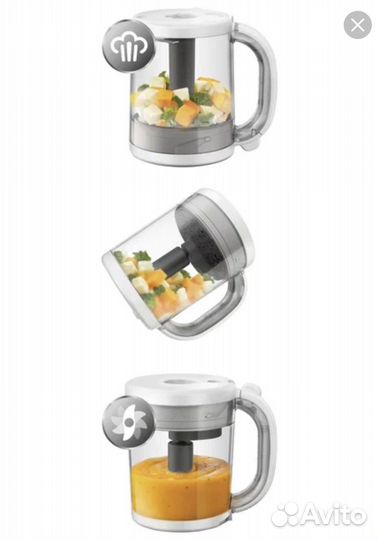 Блендер пароварка Philips avent SCF883