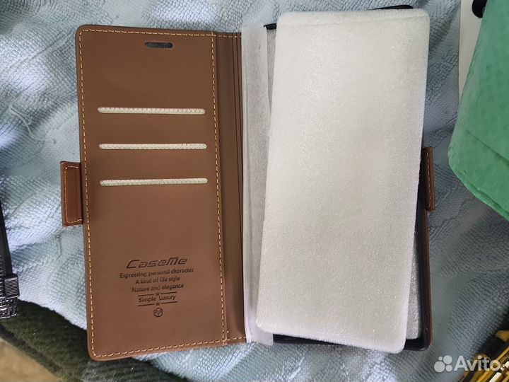 Кожаный чехол для note20 ultra