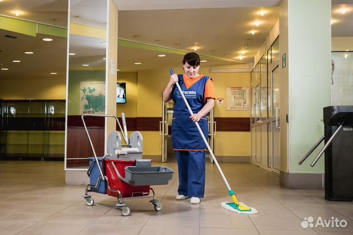 Утренняя уборка офиса гр.РФ официально