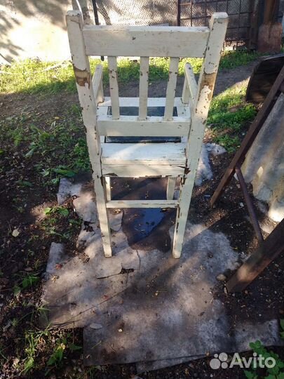 Детский стульчик для кормления СССР