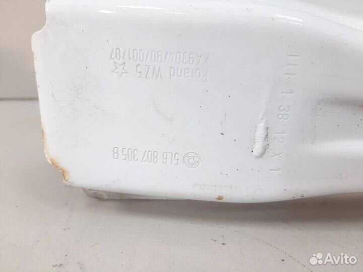 Усилитель заднего бампера Skoda Yeti 2009