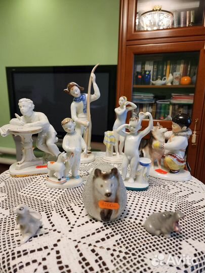 Фарфоровые статуэтки СССР лфз