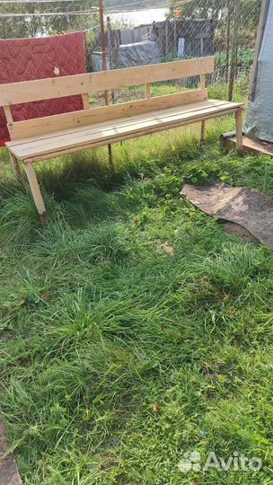 Скамейка садовая