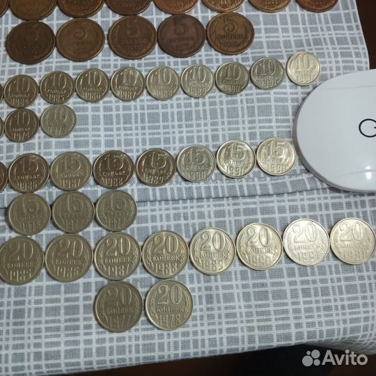 Лот манет СССР