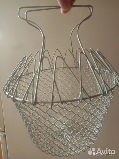 Складная сетка фритюрница