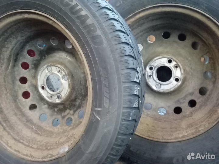Штампованные диски r15 4x100 4шт