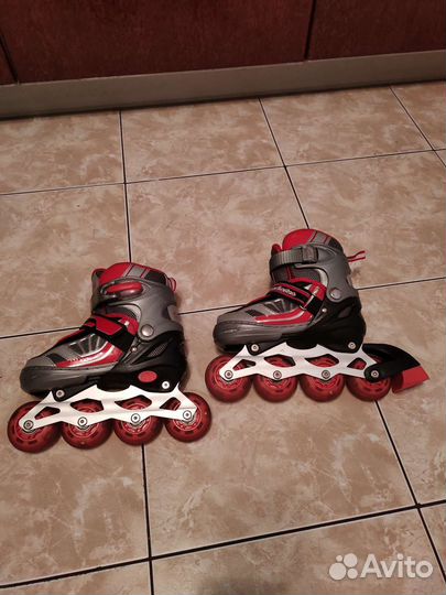 Роликовые коньки детские раздвижные