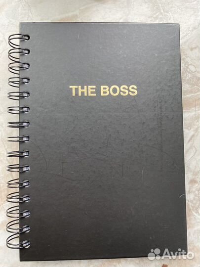 Блокноты ежедневники The Boss
