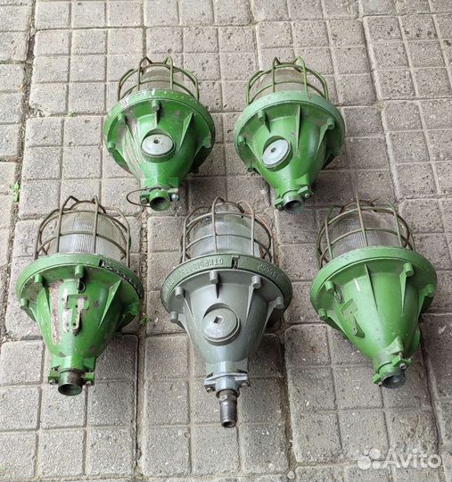 Фонари промышленные СССР