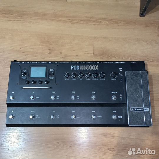 Гитарный процессор line 6 pod hd500x