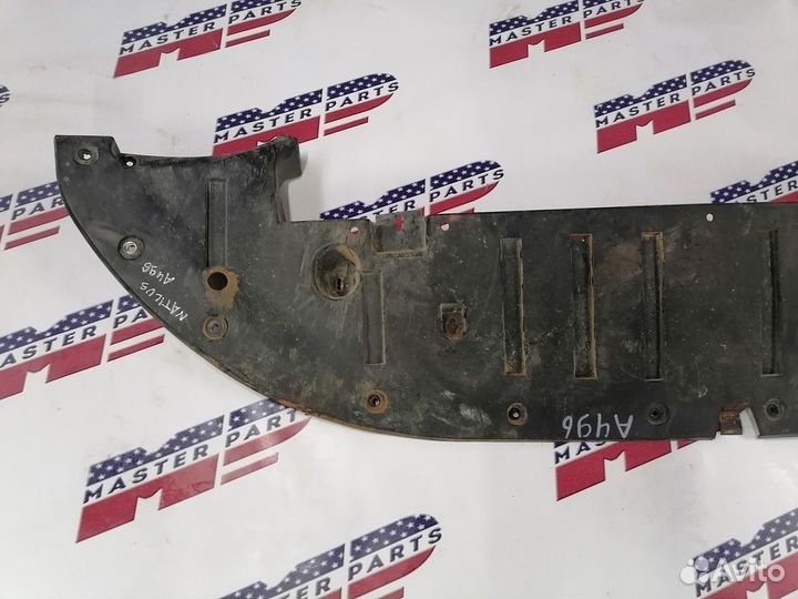 Защита бампера переднего Lincoln Nautilus I (2018—2024)