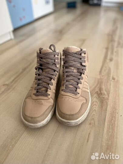 Теплые кеды кроссовки adidas