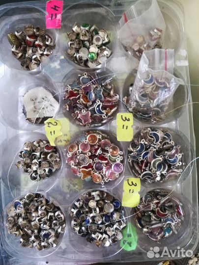 Бисер, бусики, стразы, паетки