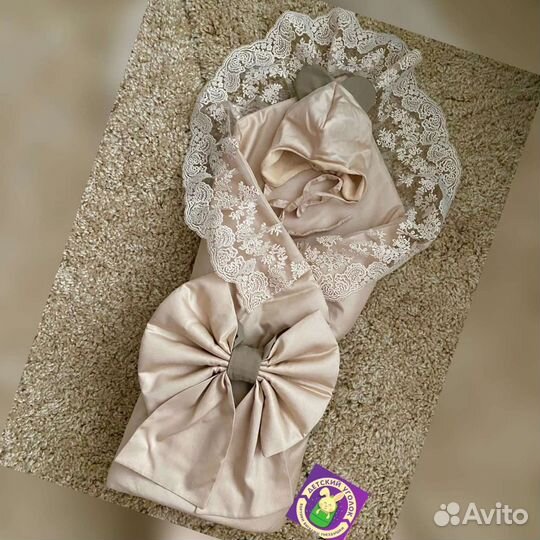 Конверт одеяло 2в1 на выписку