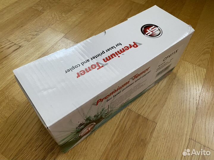 Картридж SuperFine CF411X (голубой)