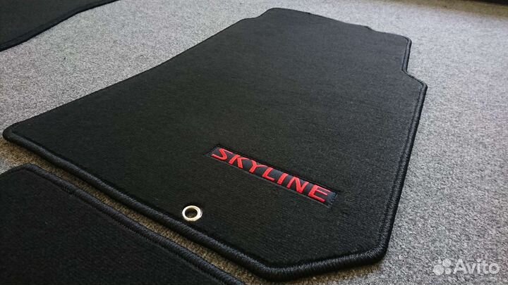 Тканевые автоковрики для Nissan Skyline R32