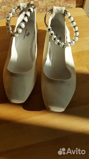 Туфли балетки нат.кожа 39